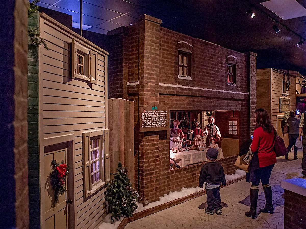 Dickens Village at the Wanamaker (December)