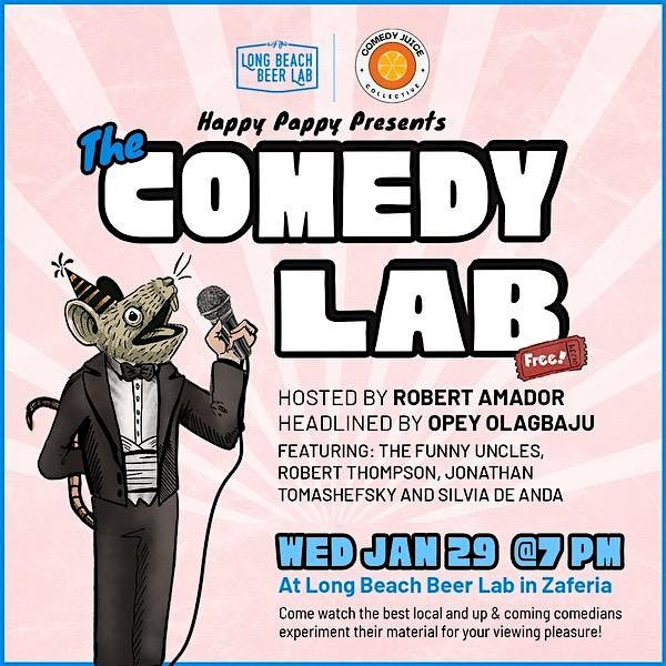 Copy of Free Comedy Show in Long Beach at Long Beach Beer Lab (Zaferia ...