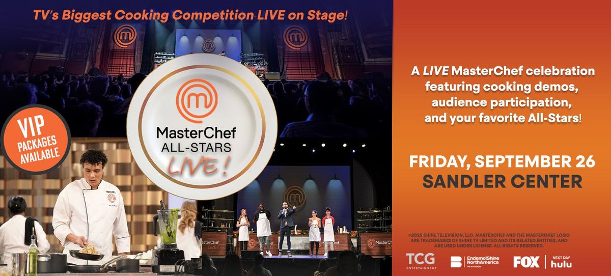 Masterchef All Stars at Mahaffey Theater - Duke Energy Center for the Arts FL