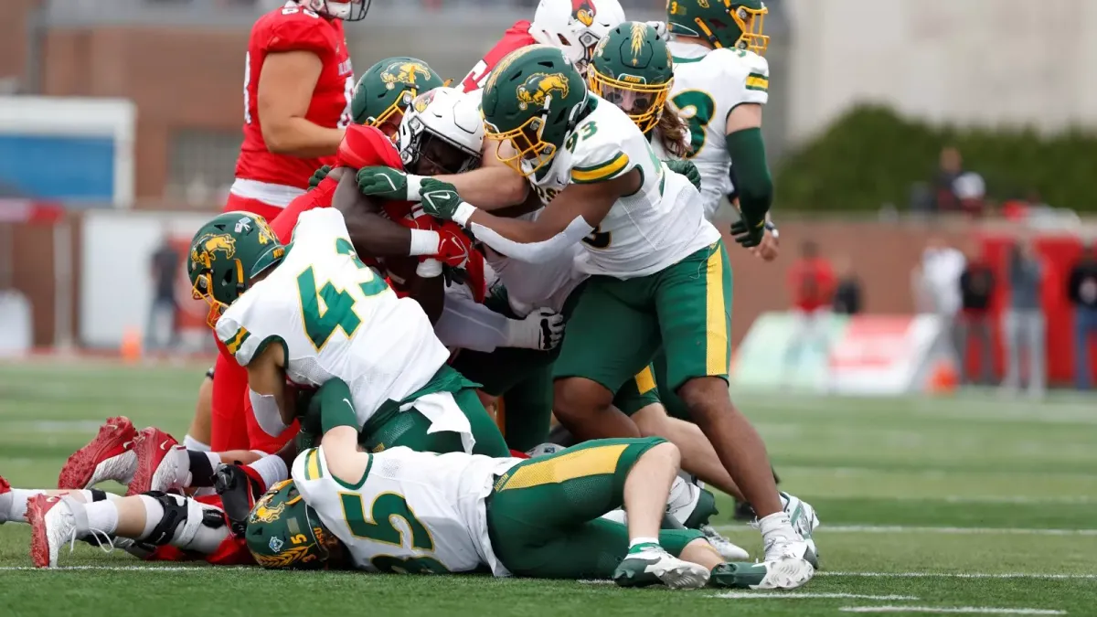 North Dakota State Bison at Illinois State Redbirds Football