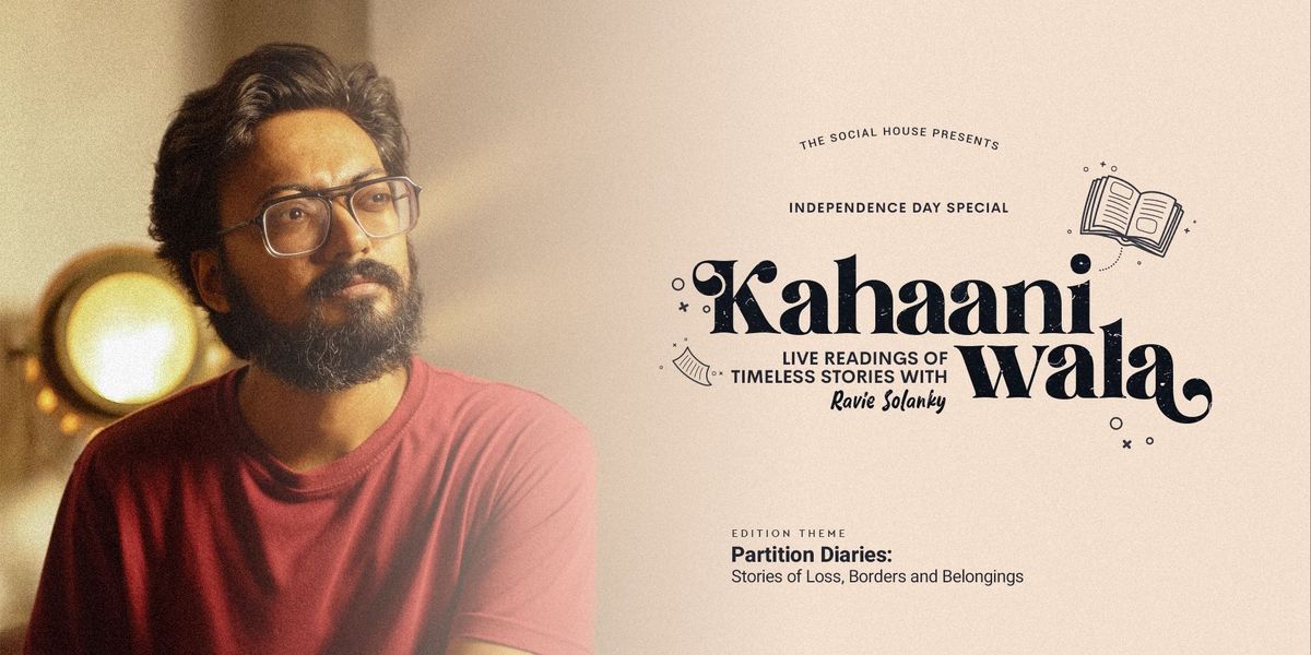 Kahaaniwala - Live Storytelling with Ravie Solanky