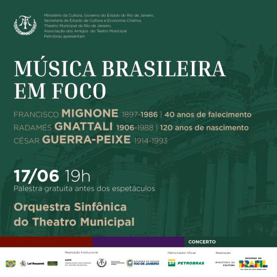 Concerto "M\u00fasica Brasileira em Foco\u201d