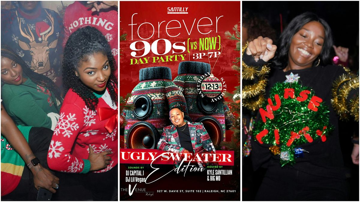 "The FOREVER 90s" vs NOW: Ugly Sweater Day Party