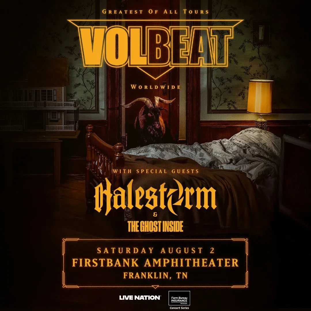 Volbeat Halestorm & The Ghost Inside