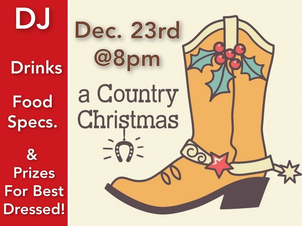 Country Christmas Party! Back Door Saloon, Houghton Lake, MI