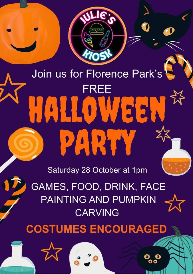 Halloween Party | Florence park, Chichester, EN | October 28, 2023