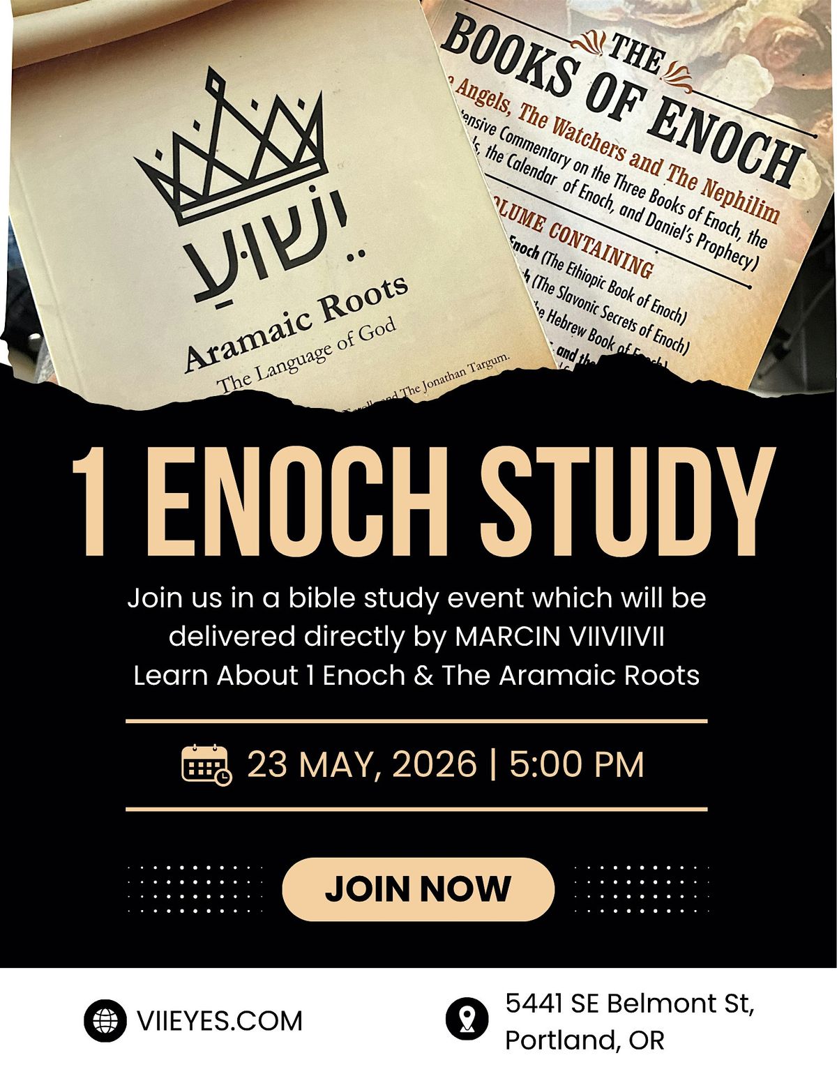 Book of Enoch Workshop - Bible Study at TaborSpace