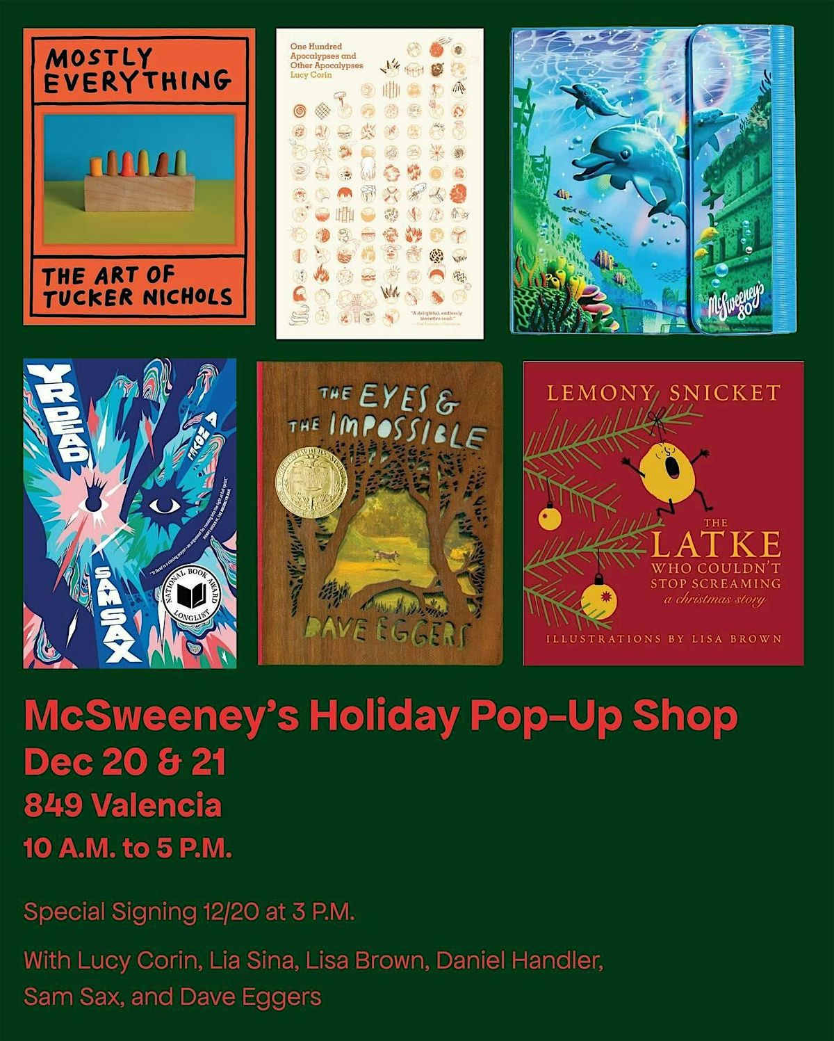 McSweeney's Holiday Pop-Up Shop