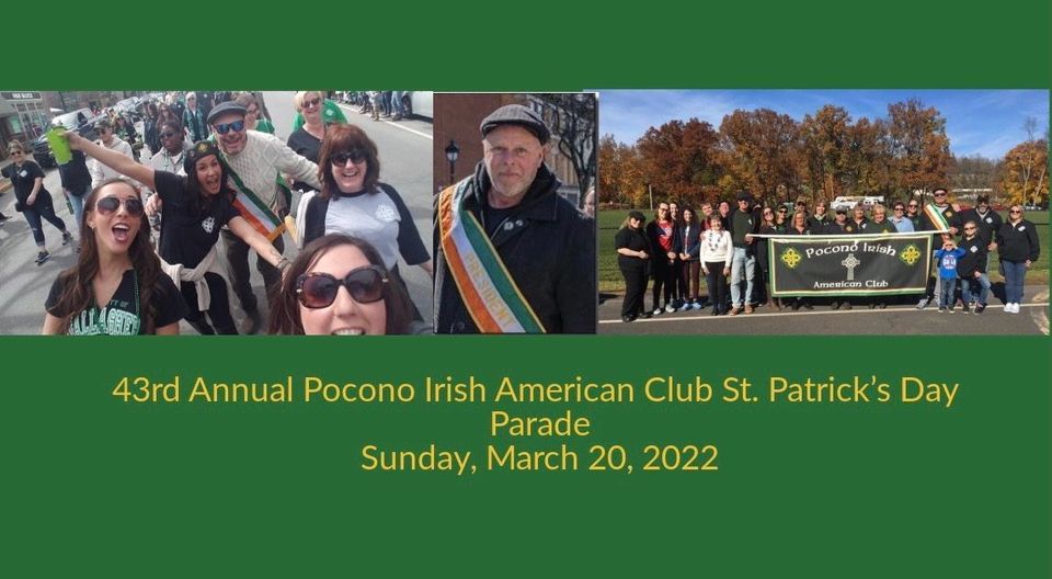 43rd Annual PIAC St Patricks Day Parade Main Street Stroudsburg 43rd-annual-piac-st-patricks-day-parade-main-street-stroudsburg