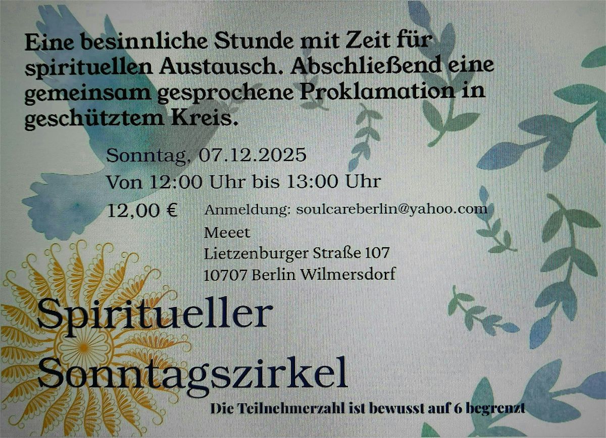 Spiritueller Sonntagszirkel