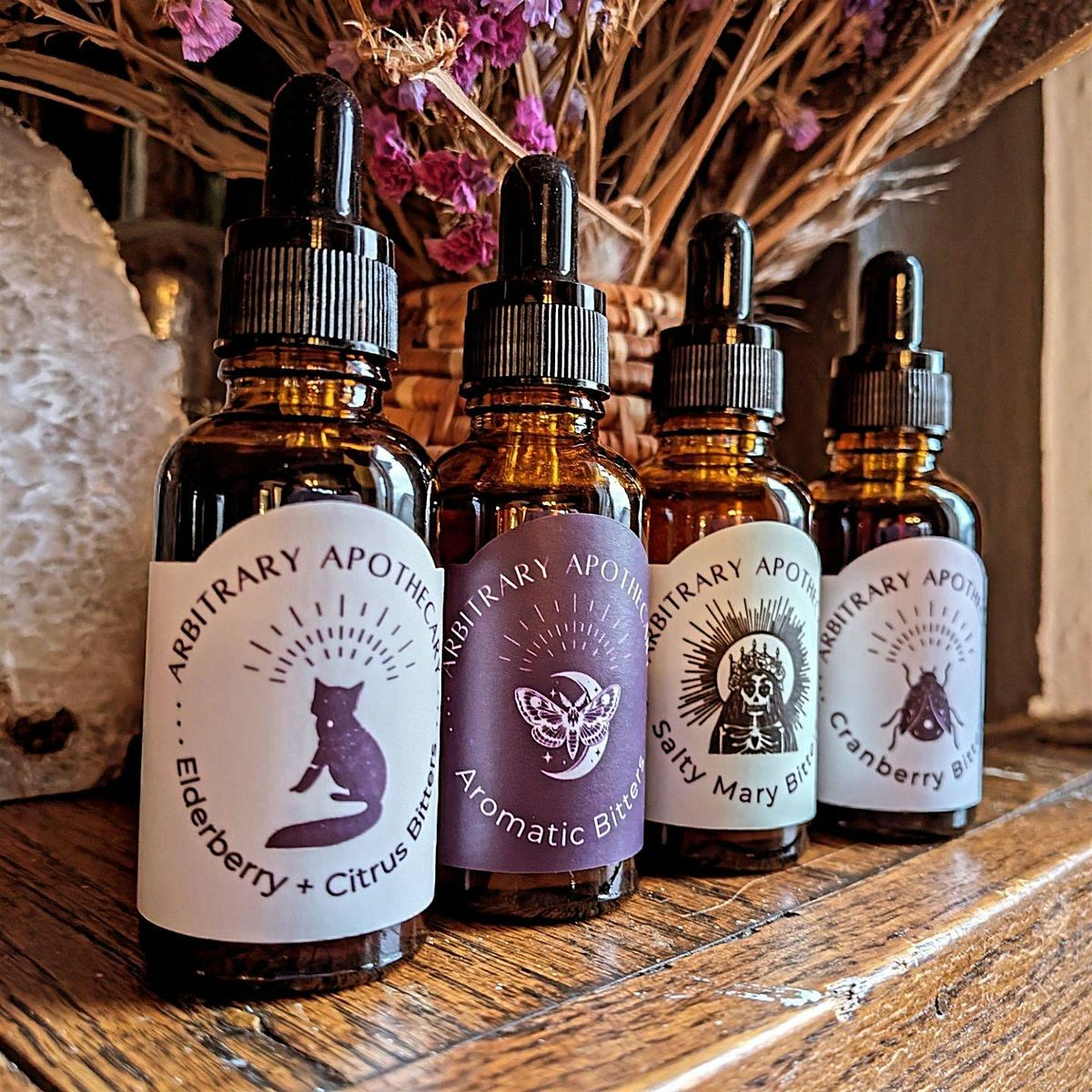 Herbal Cocktail Bitters & Tinctures w\/ Arbitrary Apothecary