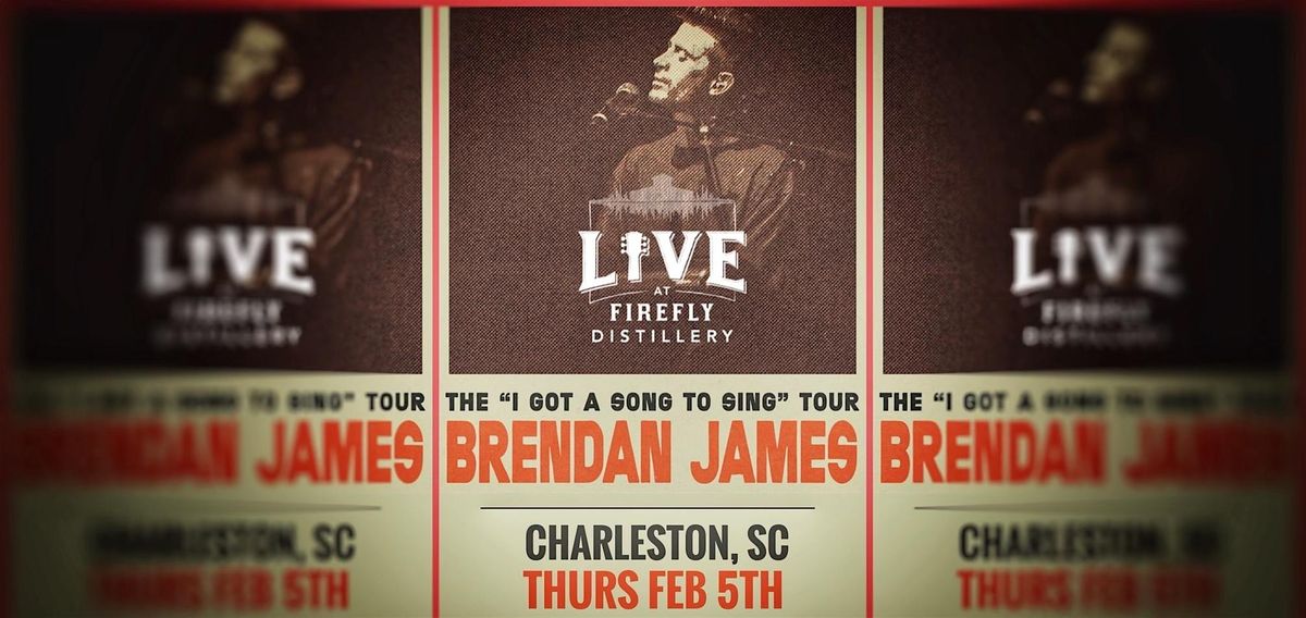 Brendan James and Full Band Return To Firefly Distillery