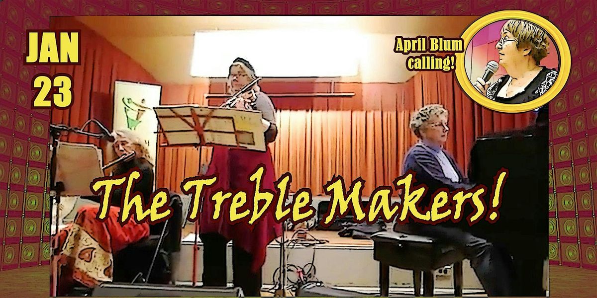 Contra Dance with April Blum calling to The Treble Makers!