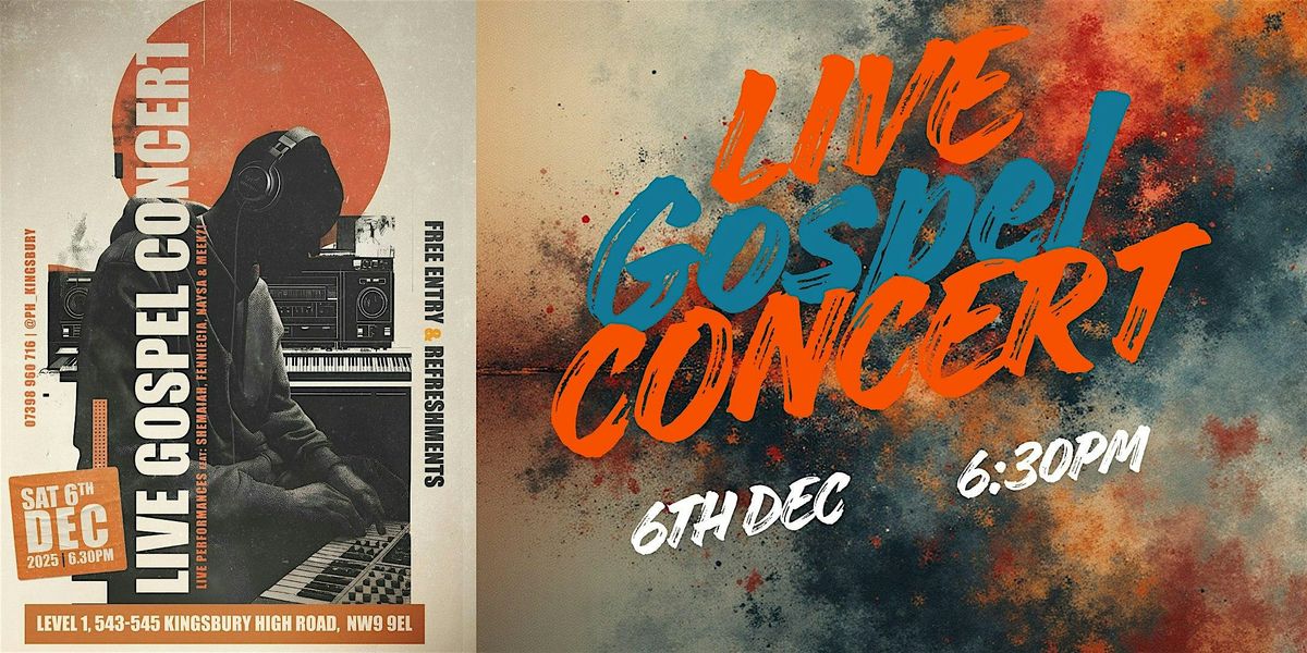 LIVE GOSPEL CONCERT!!!