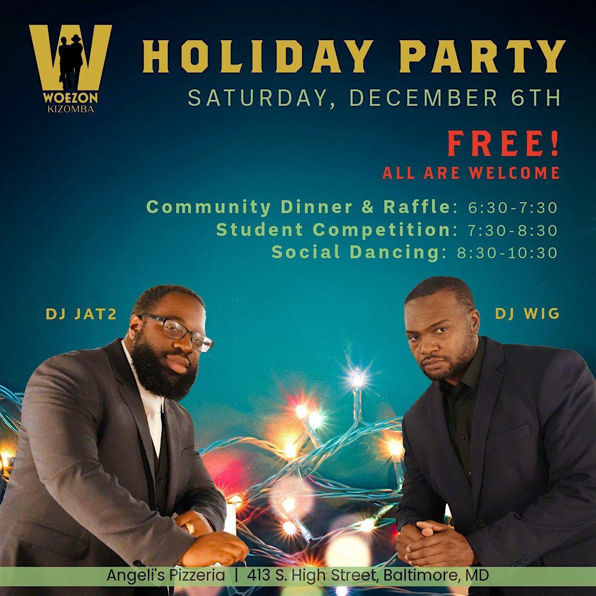 Woezon Kizomba Holiday Party