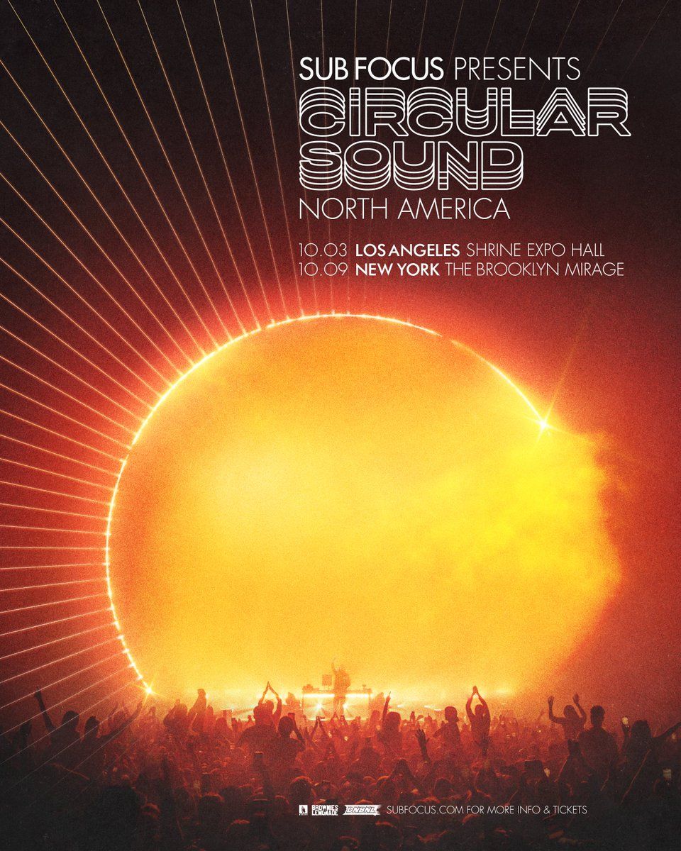 Sub Focus - Circular Sound at Brooklyn Mirage - Avant Gardner