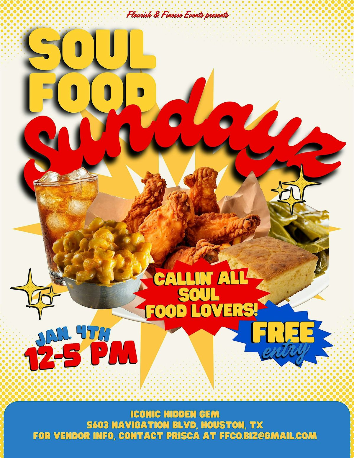Soul Food Sundayz - Presented by Flourish & Finesse Events