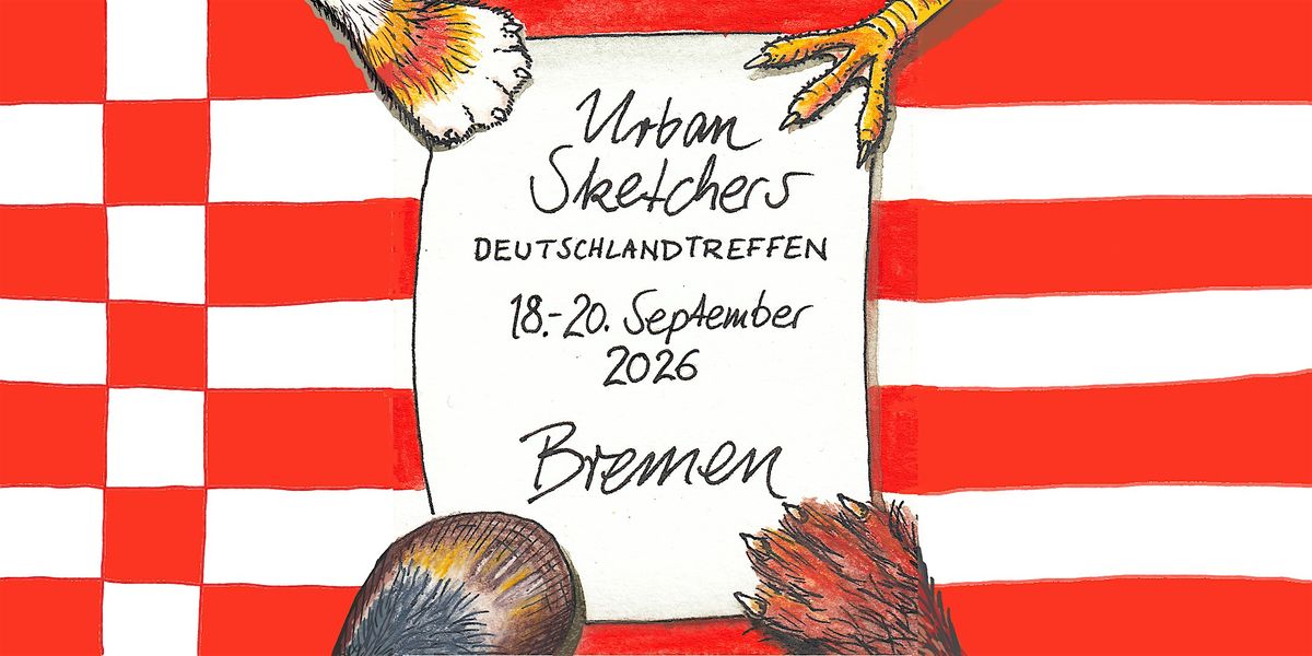 Urban Sketchers Deutschlandtreffen 2026 in Bremen