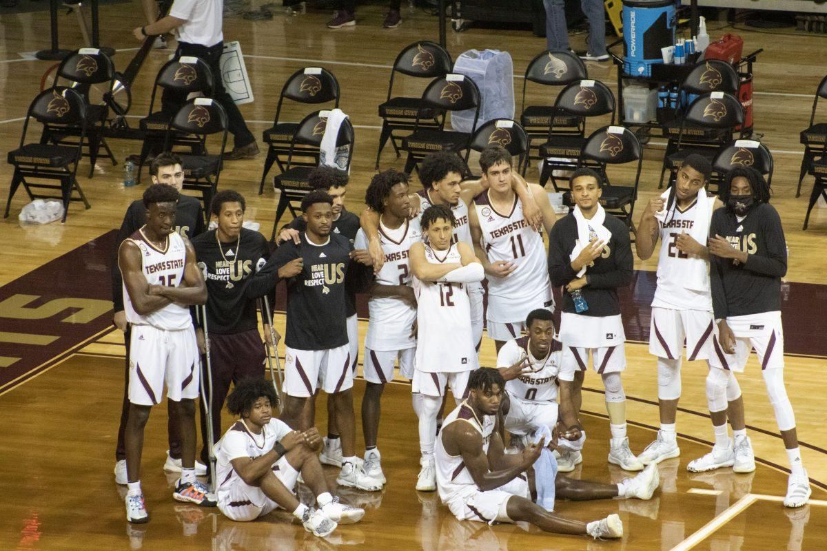Parking Little Rock Trojans at Texas State Bobcats Mens Basketball