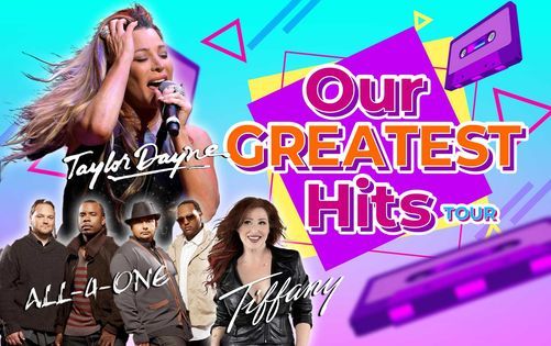 Patchogue Theater Schedule 2022 Our Greatest Hits Tour With Taylor Dayne, All-4-One, & Tiffany | Patchogue  Theatre For The Performing Arts | April 14, 2022