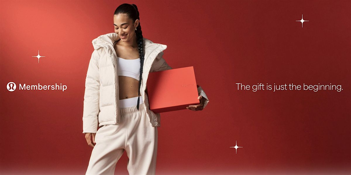 lululemon Prudential Center members\u2019 Holiday Shop