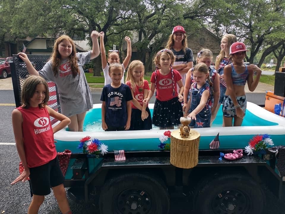 RCNAs Annual 4th of July Parade Rattan Creek Park And Trail, Round Rock, TX July 4, 2022