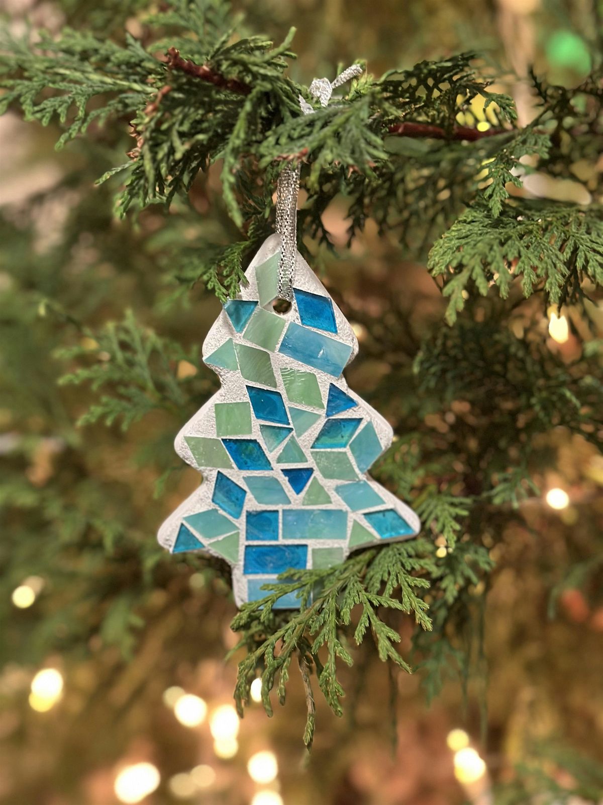 Make Your Own Mosaic Christmas Tree Ornament Workshop