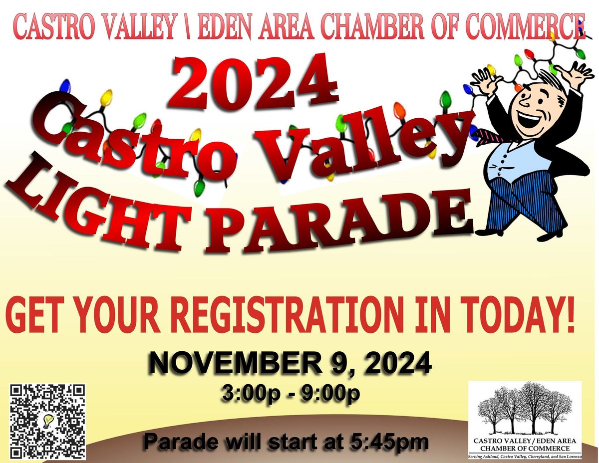 2024 Castro Valley Light Parade 20825 Nunes Avenue, Castro Valley, CA