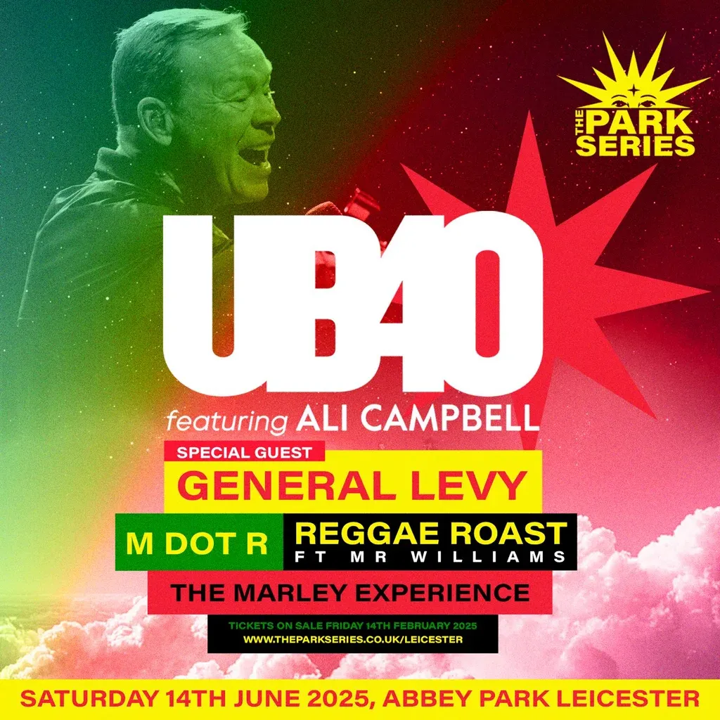 UB40 and Ali Campbell at Piece Hall