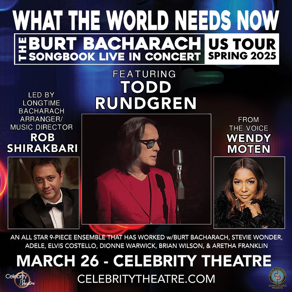 What The World Needs Now - Burt Bacharach Songbook at Bournemouth International Centre