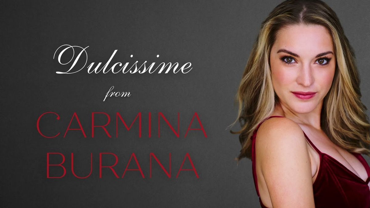 Reno Philharmonic: Laura Jackson - Carmina Burana