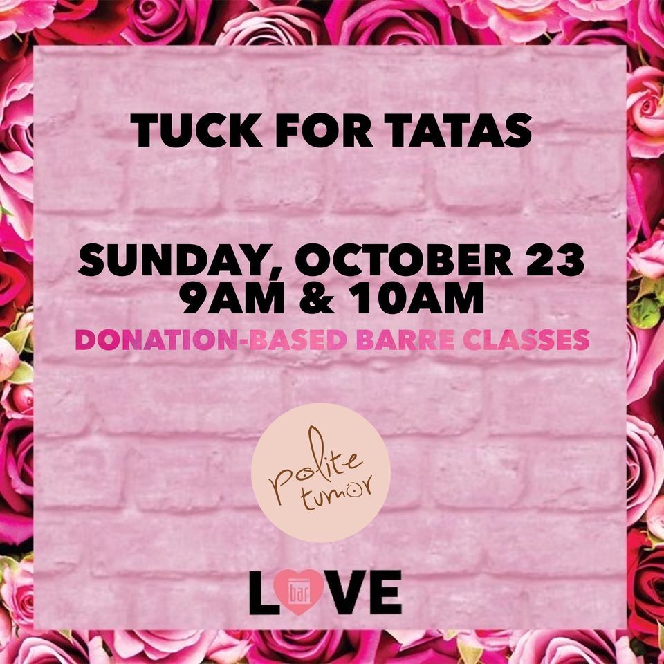 Tuck for Tatas ?? The Bar Method (Denver Northfield), Welby, CO