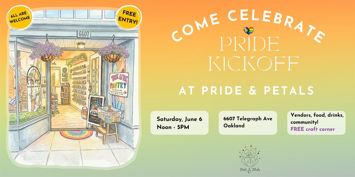 Pride Kickoff at Pride & Petals