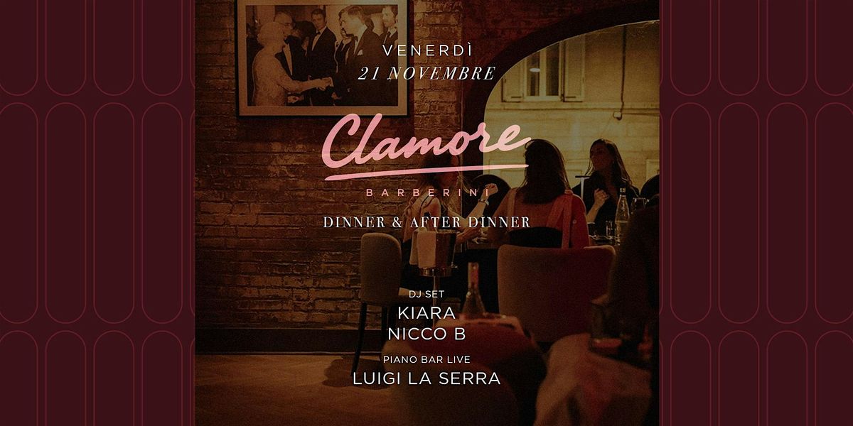 Il Venerdì di CLAMORE BARBERINI at Via del Tritone, 118, Roma on 21st ...