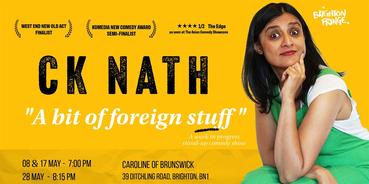 CK Nath: "A Bit of Foreign Stuff" (Work in Progress)