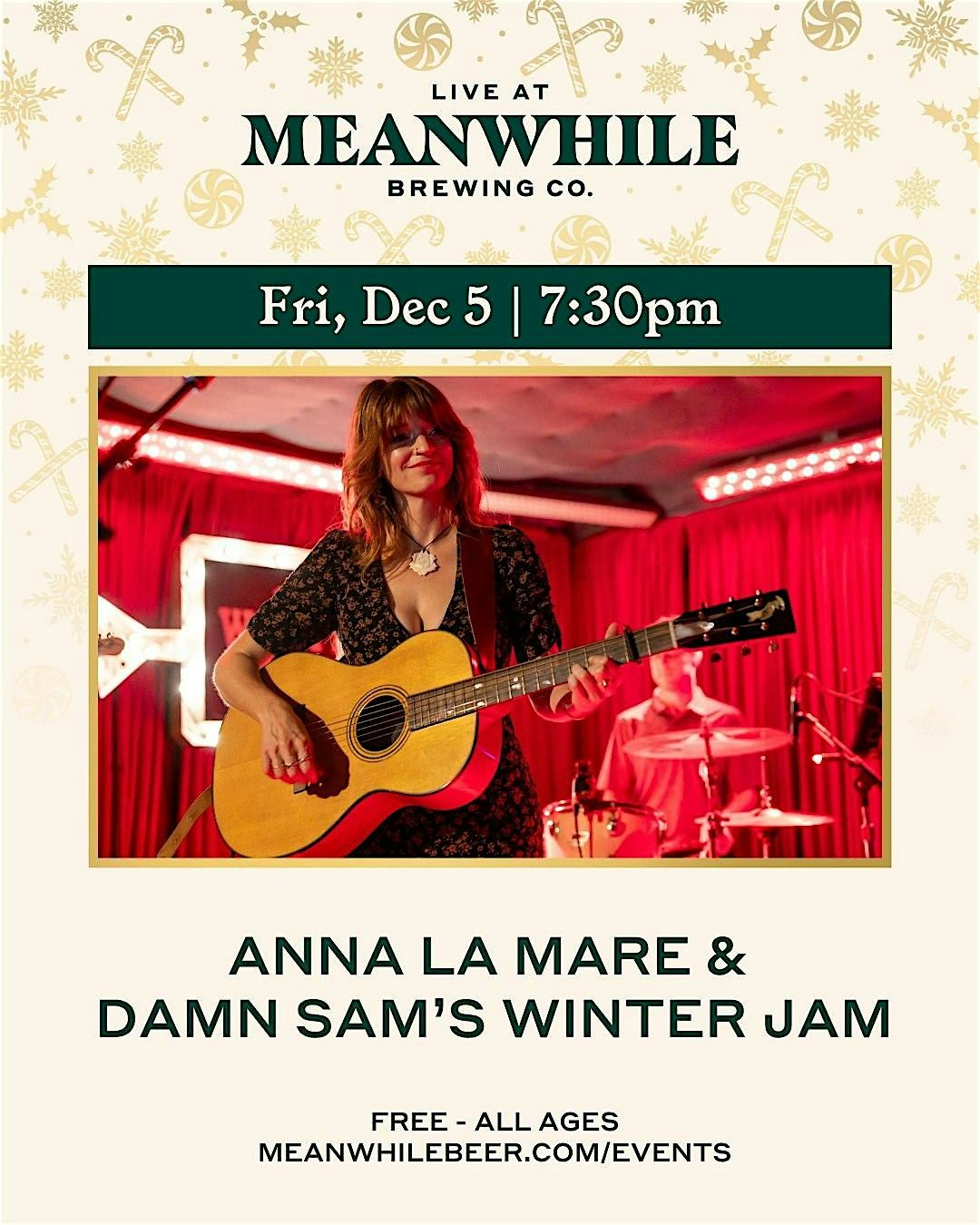 Anna La Mare & Damn Sam's Winter Jam