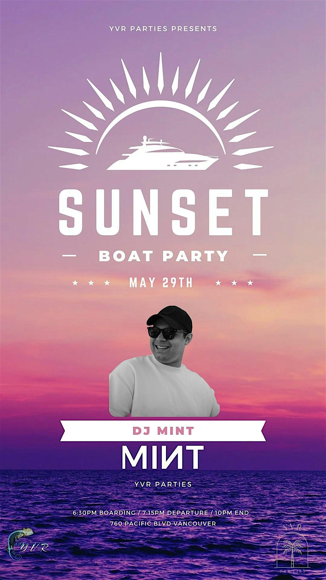 YVR PARTIES BOAT CRUISE MAY 29th