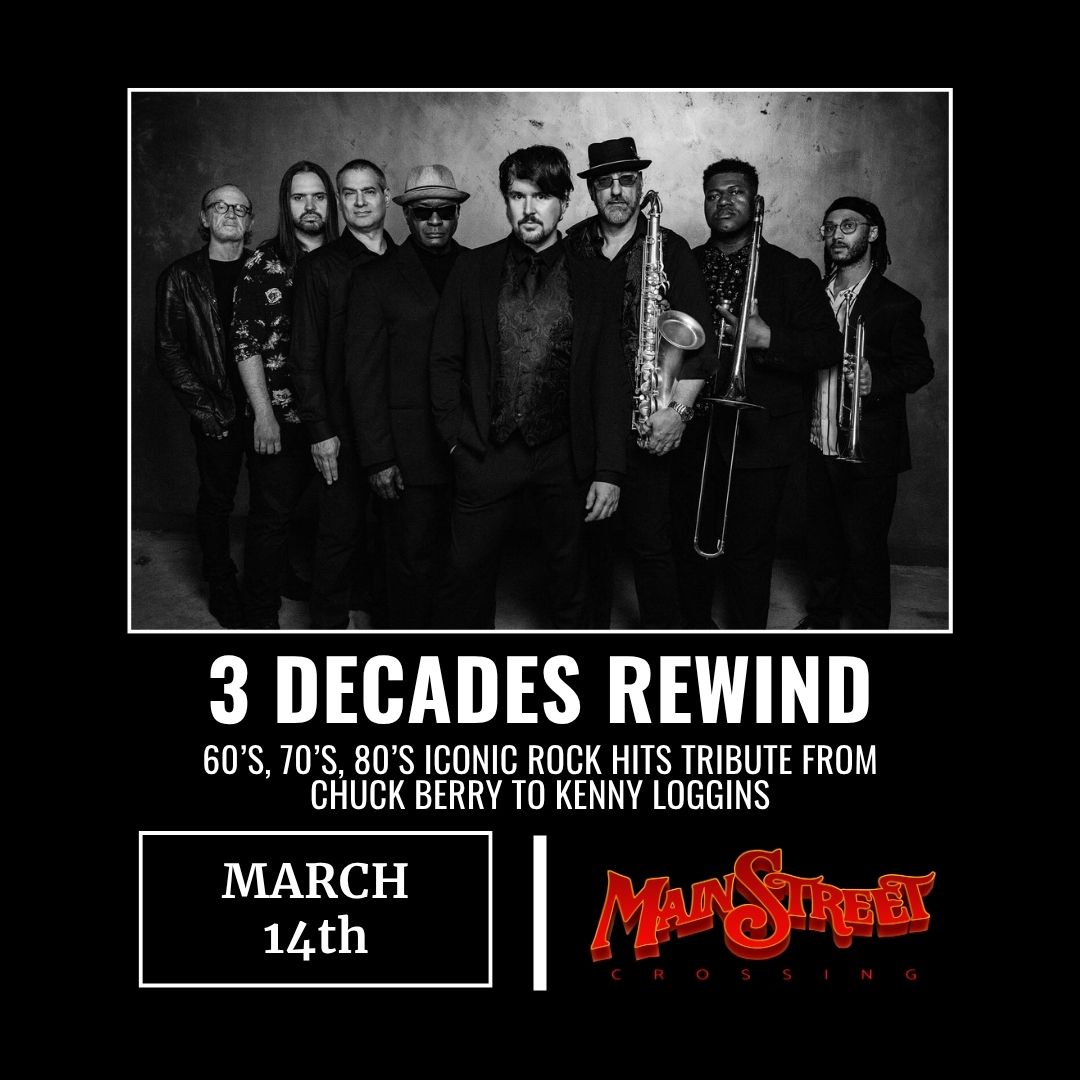 3 Decades Rewind at Aventura Arts and Cultural Center