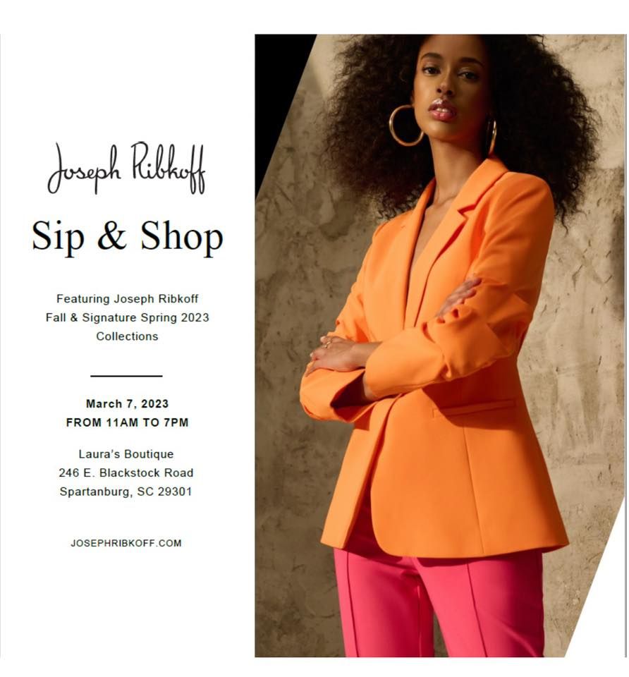 Sip and Shop Joseph Ribkoff Trunk Show at Laura's Boutique, Spartanburg ...