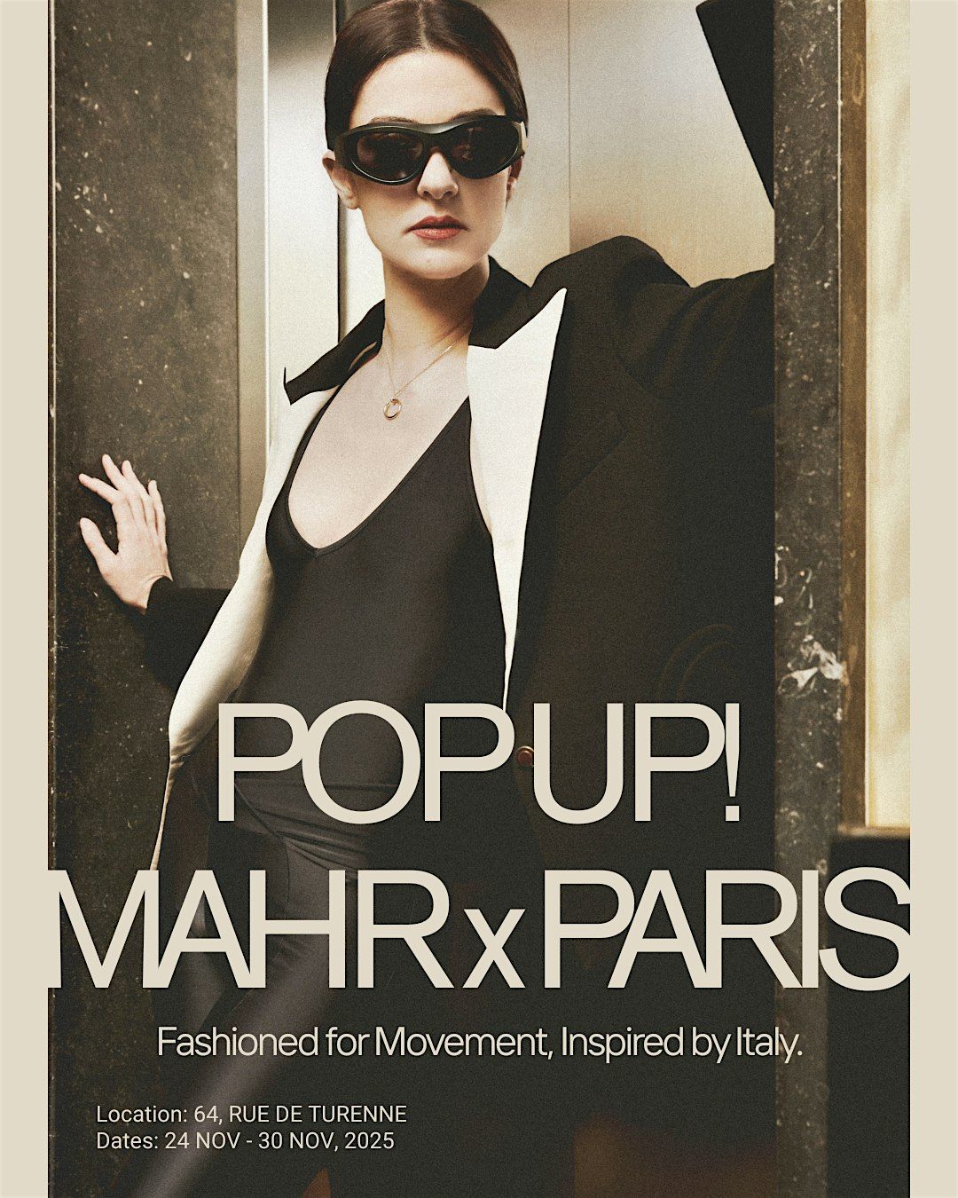 MAHR POP UP! x PARIS