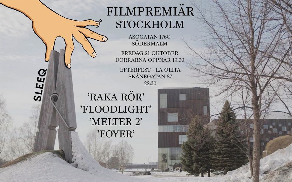 MOVIE PREMIERE STOCKHOLM - RAKA RÖR - FLOODLIGHT - MELTER 2 - FOYER ...