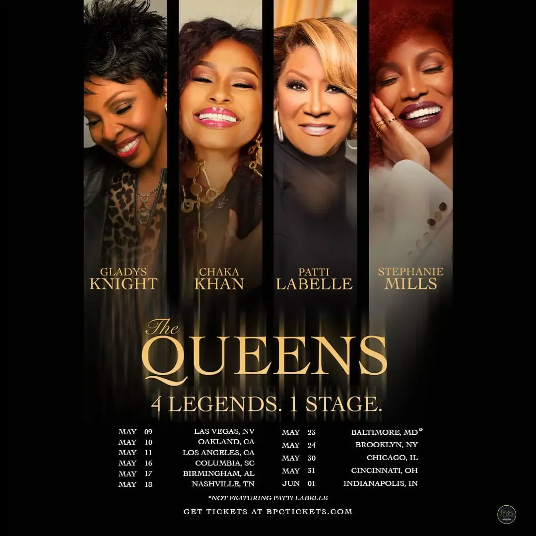 The Queens - Chaka Khan, Patti Labelle, Gladys Knight, and Stephanie Mills at FedExForum