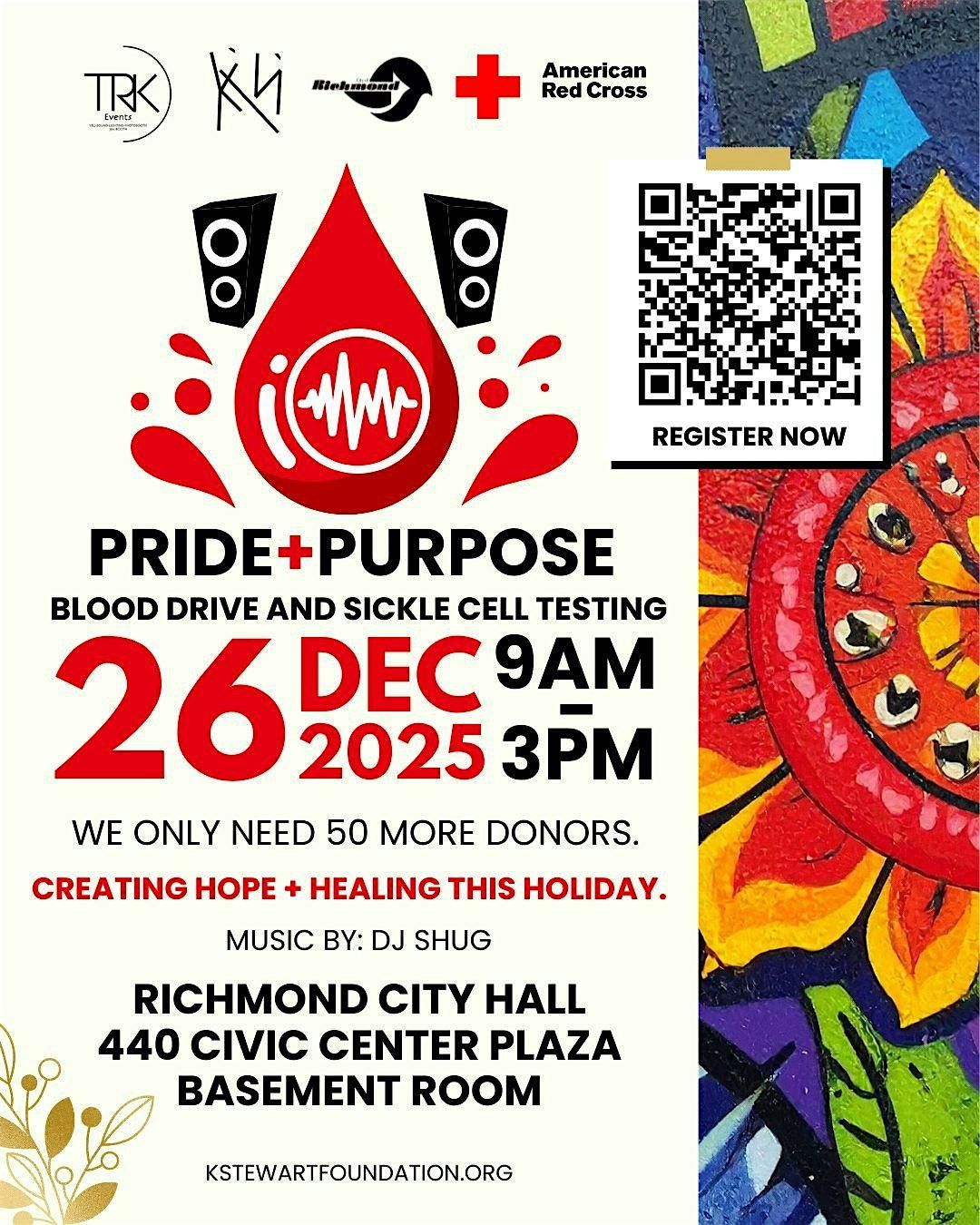 Pride + Purpose Blood Drive