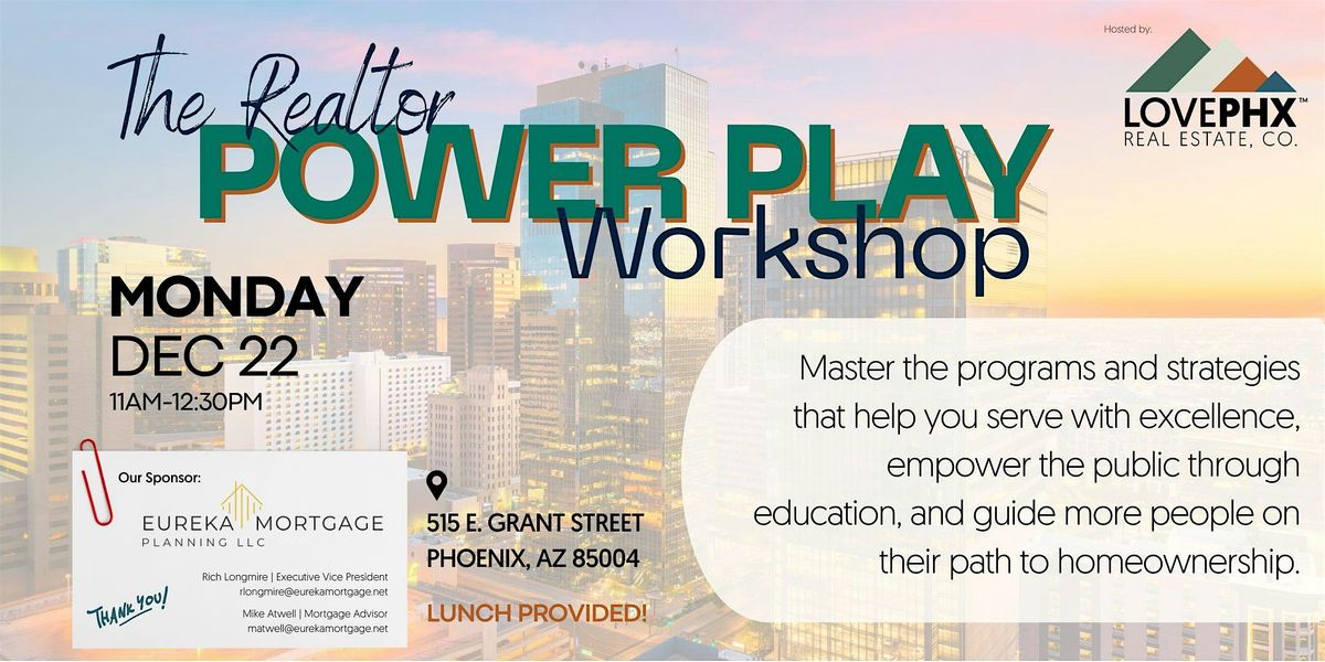 The Realtor Power Play Workshop