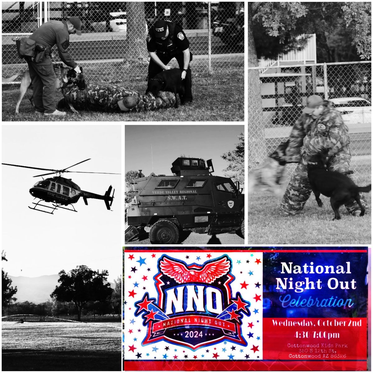 National Night Out 2024 Cottonwood Kids Park 350 S 12th St