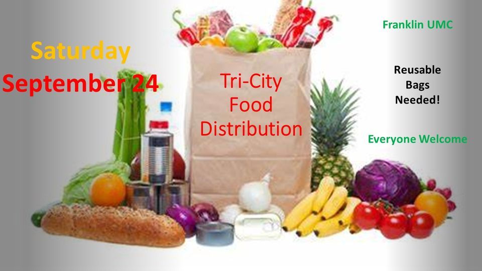 Food Distribution Franklin United Methodist Church Deale MD 