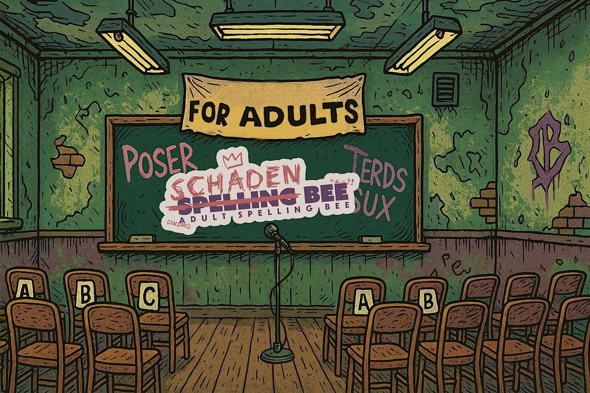 SchadenBee: Adult spelling bee for adults at Method & Muse Spirits