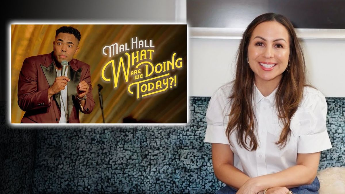 Anjelah Johnson-Reyes with Mal Hall