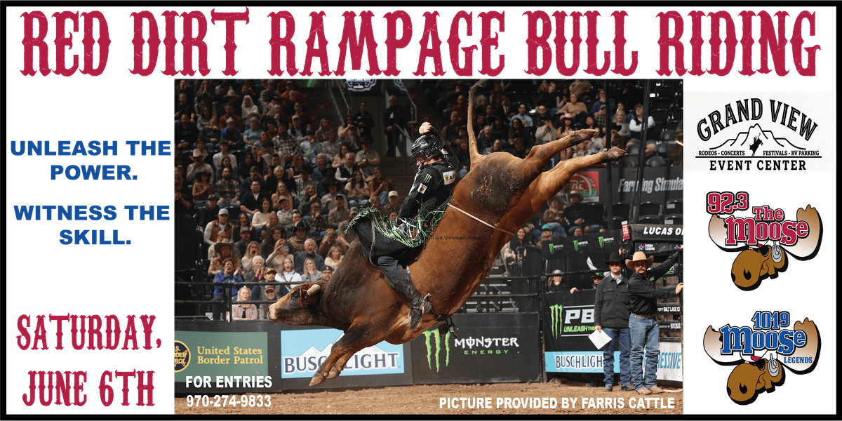 Bull Riding Delta Center RED DIRT RAMPAGE BULL RIDING @ GRAND VIEW EVENT CENTER at Grand View ...