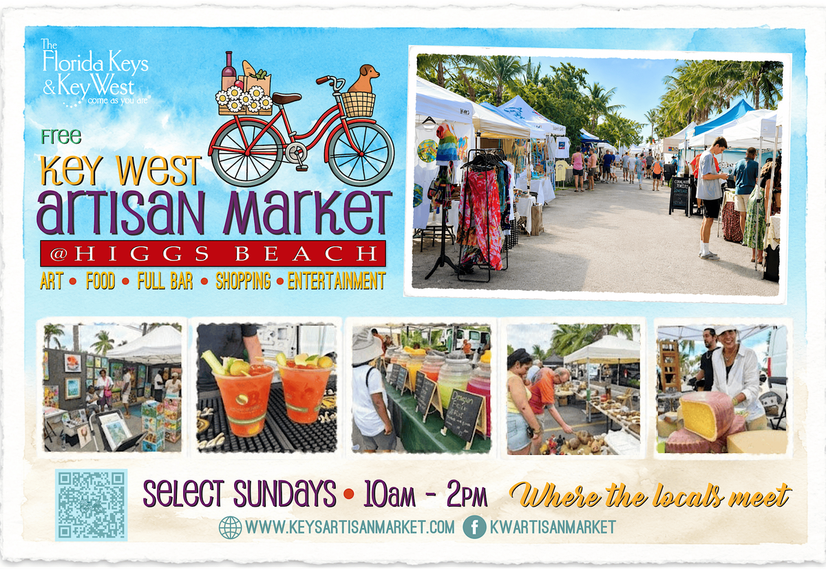 Key West Artisan Market at 1801 White St, Key West on 1st November, 2026